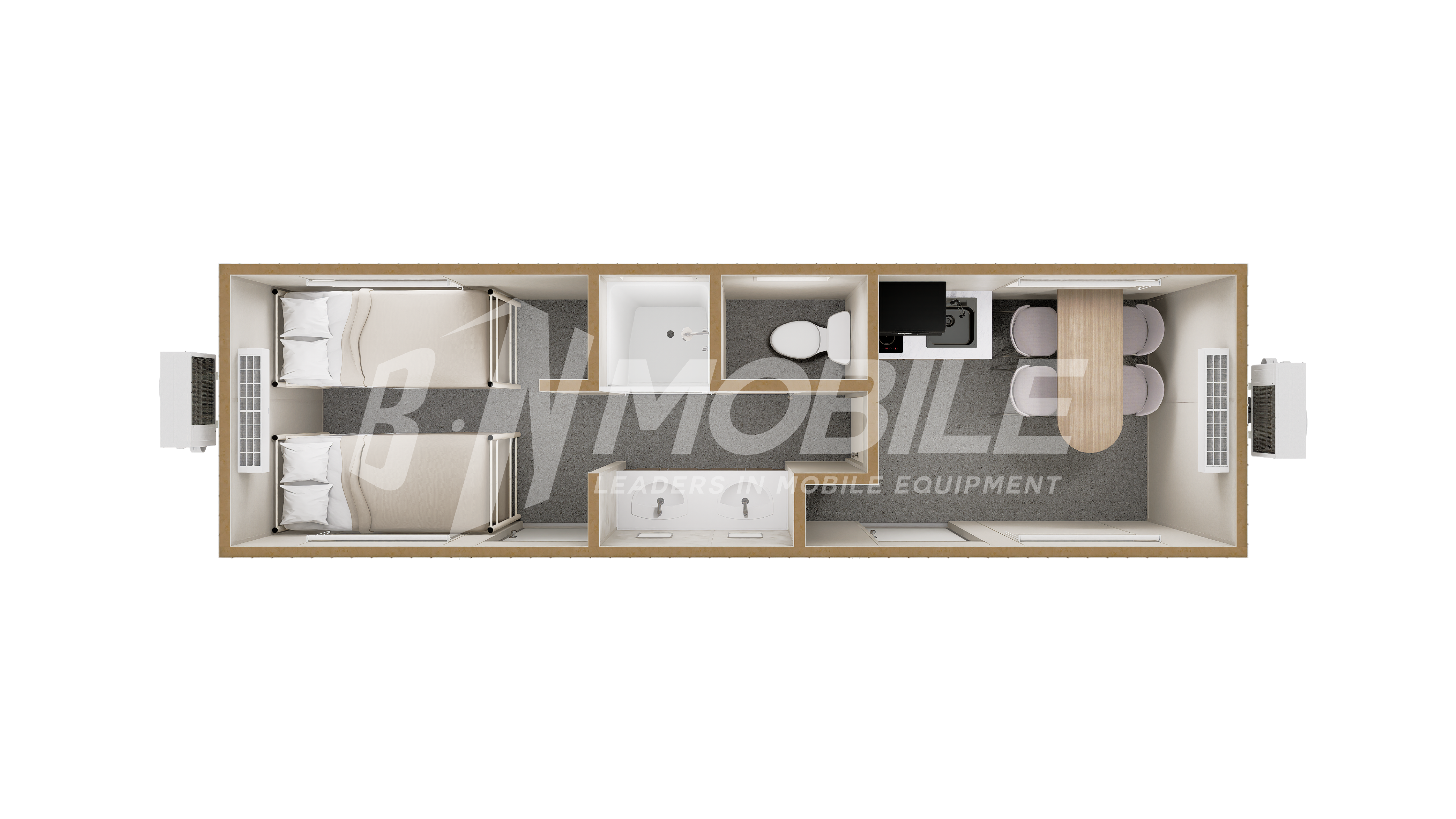 bn mobile, caseta, dormitorio, 8x32