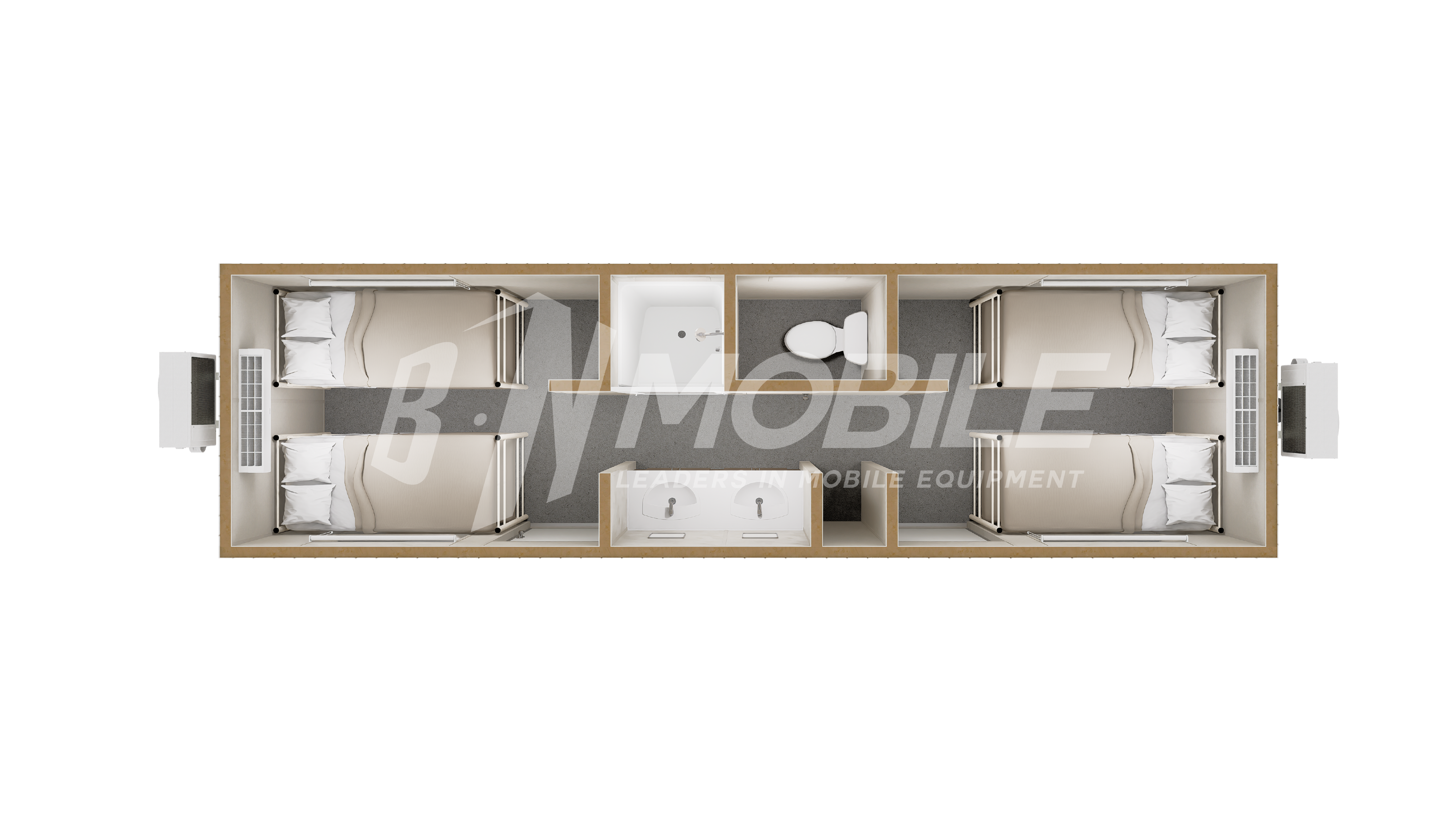 bn mobile, caseta, dormitorio, 8x32