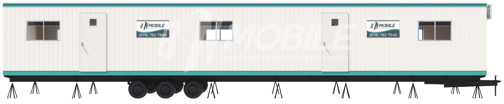 bn mobile, caseta, oficina, 12x60